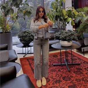 NWT Zara Cropped Jeans